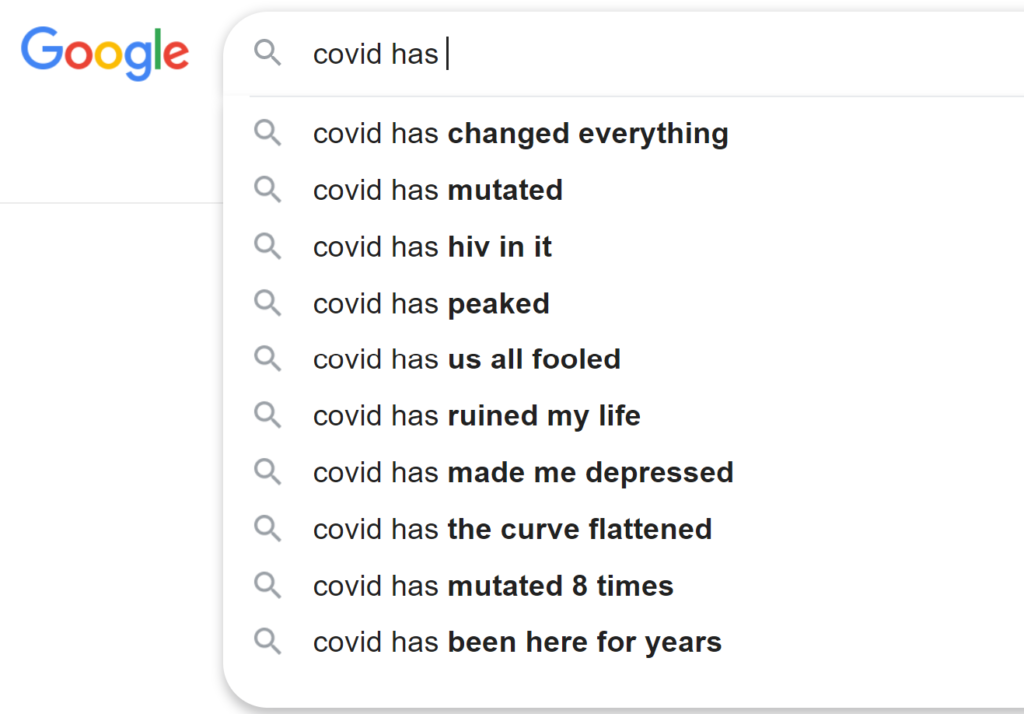 covid has changed everything